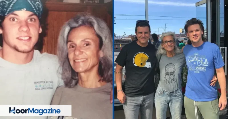 Theo Von at a public appearance; article discusses his mother Gina Capitani